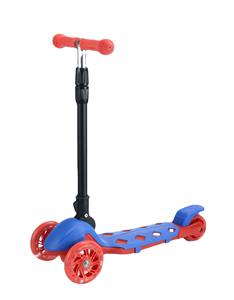 Vente en gros usine : Trottinette à trois roues pliable à un bouton pour bébés de 1 à 9 ans, avec fonction de glisse et de skateboard - Product Image 2