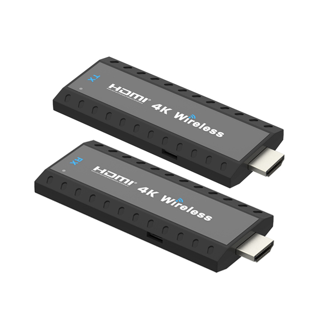 4K 30Hz 50M Wireless HDMI Extender 5.8Ghz Wireless HDMI Compatible Video Transmitter and Receiver for PS5 TV PC