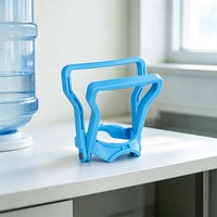 Porte-baril d'eau robuste de 5 gallons avec poignée ergonomique, élévateur de bouteille d'eau pour seau d'eau de 18,9 litres