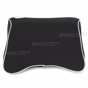 Coussin de massage 3D noir en mousse à mémoire de forme pour appuie-tête de siège de voiture, soutien de la nuque et de la tête, soulagement de la fatigue - Product Image 2