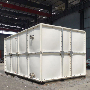 SMC Cuves de stockage d'<span class=keywords><strong>eau</strong></span> de <span class=keywords><strong>pluie</strong></span> industrielles renforcées de fibre de verre de 1000 gallons personnalisables Conteneurs de traitement de l'<span class=keywords><strong>eau</strong></span> - Product Image 1