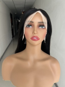 Wholesale200 % ngắn Bob Tóc Giả glueless ren phía trước Brazil tóc Trinh Nữ Cheveux tự nhiên tóc giả tóc con người cho phụ nữ da đen Nhà cung cấp - Product Image 2