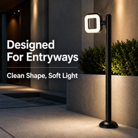 Lampe de jardin extérieure professionnelle étanche IP67, températures de couleur personnalisables pour les bancs de loisirs dans les parcs urbains