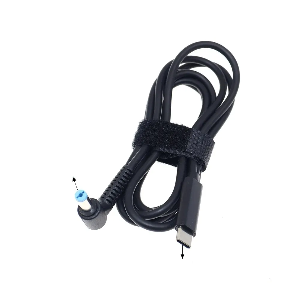 Taşınabilir şarj için dell laptop için usb tip c kablo hızlı şarj