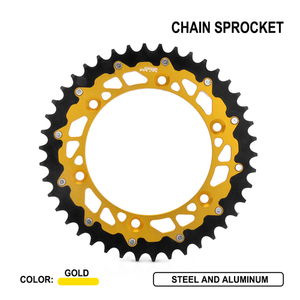 Pignon, chaîne arrière, JFG, pièces pour moto et Dirt Bike <span class=keywords><strong>MX</strong></span>, 42T, 47T, 48T, 49T, 50T, 51T, pour <span class=keywords><strong>Suzuki</strong></span> DRZ400 - Product Image 2