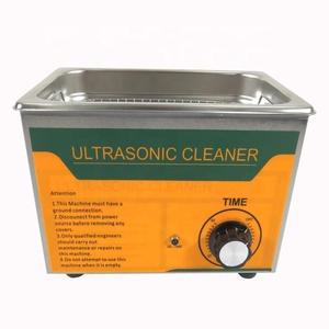 Nettoyeur à ultrasons <span class=keywords><strong>industriel</strong></span> électrique neuf 3L 40KHZ 120W en acier inoxydable 304SS avec minuterie 1-30 min pour nettoyage à l'eau froide, garantie 1 an - Product Image 1