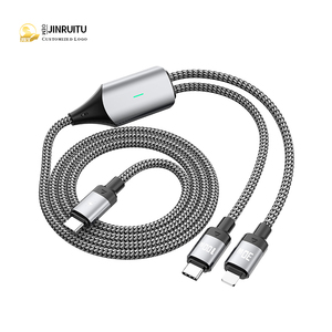 Cáp dữ liệu sạc nhanh mới loại cáp dữ liệu C 2 và 1 phù hợp với iPhone 15 cho Xiaomi cho cáp dữ liệu Sạc Nhanh Samsung - Product Image 1