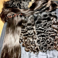 Ekstensi Rambut Peru Mentah Grade 15A, Gelombang Alami, Tidak Diolah, 100% Rambut Manusia Virgin, Gelombang Alami Super Double Drawn, Satu Bundel