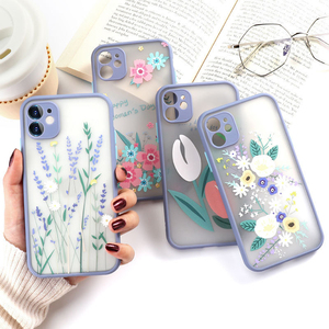 Funda Protectora para Teléfono con Diseño de Flores Creativas y Lindas, Cubierta para Cámara con Diseño Floral, para iPhone 12 Mini 12 13 Pro Max 11 <span class=keywords><strong>X</strong></span> <span class=keywords><strong>7</strong></span> - Product Image 2