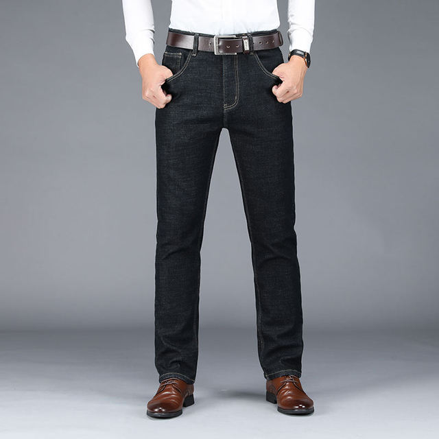 Custom 100% Cotton Stone Washed Plus Size Private Label Men's Jeans