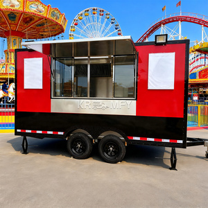 Remorques entièrement équipées : Van BBQ avec friteuse, Camion de restauration mobile, Chariot à glaces mobile - Product Image 1