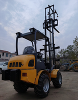Chariot élévateur tout-terrain pivotant HAIJU BF1200, charge nominale 1200kg-1400kg, Euro V, pour l'apiculture, fabriqué en Chine, livraison directe d'usine