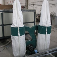 Collecteur de poussière 3,2 kW 2 sacs pour machine à travailler le bois