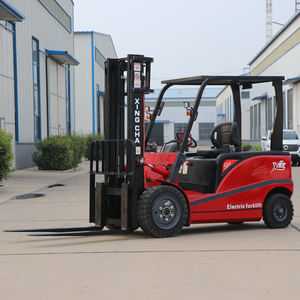 Venta al por mayor de fábrica Xingcha CPD Mini carretilla elevadora eléctrica portátil nueva condición operado por batería mástil grueso neumático sólido 3 toneladas - Product Image 2