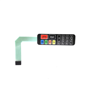 Glossed push button màng chuyển đổi sản xuất cao su nổi bàn phím - Product Image 2