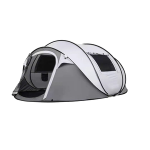 Popolare <span class=keywords><strong>tenda</strong></span> Glamping portatile a forma di barca per 5-8 persone tessuto Oxford arco circolare Design pieghevole una camera da letto <span class=keywords><strong>campeggio</strong></span> - Product Image 1