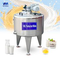 Pasteurisateur de lot 10L pour lait, bière et jus, à ultra-pasteurisation, avec système de refroidissement pour lait