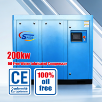 Compresseur d'air à vis sans huile et lubrifié à l'eau Elgi WSV-280A 200 kW