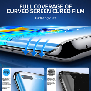 Universal 180*90Mm Nano líquido Uv película Protector de pantalla Hd Uv película de curado <span class=keywords><strong>para</strong></span> máquina de hidrogel - Product Image 2