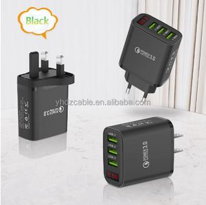 3USB LED Multi Port Fast Charging Head 5V3A QC3.0 Android Mobile Phone Charging Block EU UK USA <b>PLUG</b> - Product Image 6