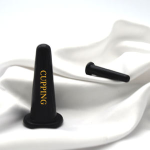 2 ventouses en silicone <span class=keywords><strong>pour</strong></span> massage du visage et du cou, anti-<span class=keywords><strong>cellulite</strong></span> et anti-rides, avec succion souple, noir - Product Image 5