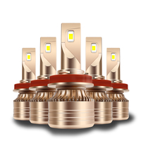 Potente V13 Csp Chips 60W Led Car Light con Canbus 6000K H1 H3 H4 H7 H11 9004 9005 9006 Led Headlight Bulb