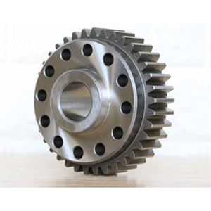 China HXMT China Engranaje impulsor de acero metálico de precisión y engranajes de piñón helicoidal recto - Product Image 1