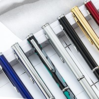 Nouveau style de stylo à bille en métal, vente en gros, tactique d'extérieur, autodéfense, multifonctionnel ; Modèle HH-419, idéal pour la promotion