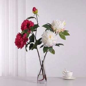 OH ARTS Real Touch - Flores Artificiales al por Mayor, Flores de Seda, Decoración de Flores de Peonía Artificiales para Bodas - Product Image 6