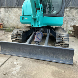 Vente à chaud KOBELCO SK60 Mini pelle sur chenilles Haute qualité 6 tonnes Petite pelle d'occasion à vendre - Product Image 5