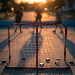Portería de <span class=keywords><strong>Hockey</strong></span> Resistente de 72x48 Pulgadas, Tubo de Acero de 2 Pulgadas, Red Profesional para <span class=keywords><strong>Hockey</strong></span> sobre Hielo y Calle, para Entrenamiento y Práctica - Product Image 4