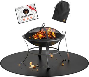 Portable Reusable and Waterproof Deck Patio Protect Mat Fireproof <b>Grill</b> Pad for Fire Pit Mat Under <b>Grill</b> Mat - Product Image 3