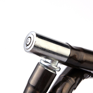 <span class=keywords><strong>Accesorios</strong></span> <span class=keywords><strong>para</strong></span> Bicicletas y Motocicletas, Candado de Seguridad con Cabeza de Hierro, Resistente al Agua y <span class=keywords><strong>Antirrobo</strong></span>, con Tubo de Cuero Colorido - Product Image 3