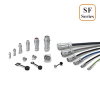 Rangkaian Kabel Presisi Mikro Weipu SF6B Khusus untuk Sensor dan Perangkat Medis Standar IPC-620 Layanan OEM Ahli