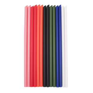 Pajitas Desechables de Plástico Gruesas y Coloridas, Pajitas Desechables de 200 mm con 8 mm de Diámetro Interior para Fiestas, Uso Casual, Té con Leche Boba - Product Image 4