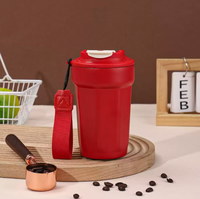 Thermos de camping octogonal en acier inoxydable 316 à double paroi isolé sous vide, tasse de voyage pour la randonnée en plein air