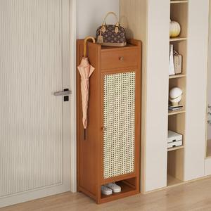 <span class=keywords><strong>ตู้</strong></span>เก็บของทางเข้า<span class=keywords><strong>บ้าน</strong></span>ไม้ห<span class=keywords><strong>ว</strong></span>ายทันสมัย พร้อมลิ้นชัก ที่แขวนร่ม ที่เก็บรองเท้า <span class=keywords><strong>ตู้</strong></span>เก็บของทางเดินแคบ สำหรับทางเข้าบ้านและห้องนอน - Product Image 2