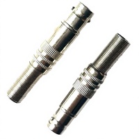 Connecteur BNC 12V en laiton avec boîtier en alliage de zinc, courant nominal 30A, forme ronde, modèle 6FX2003-0DC00 (femelle/mâle)