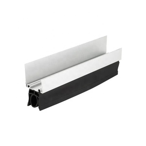 Lega di alluminio e PVC Garage chiusura inferiore soglia in gomma sezionale per porte e cancelli da Garage Basculanti - Product Image 1
