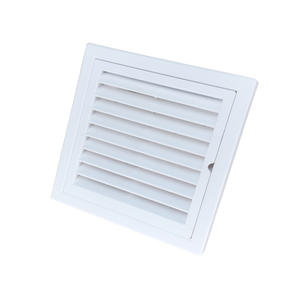 Квадратное пластиковое решетчатое покрытие QIEXEIN для вентиляционных решеток, вентиляция для наружного и подвального помещений - Product Image 5