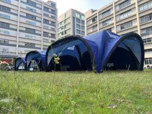 Tenda Dome Tiup Kustom Misign High End 4x6m untuk Iklan Acara Olahraga, Tenda Promosi untuk Pameran Dagang, Balapan Luar Ruangan - Product Image 3