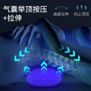 Oreiller de massage du cou avec thérapie thermique et vibrations pour soulager le cou, la taille et le dos, coussin de massage complet pour le corps, alimenté par USB - Product Image 4