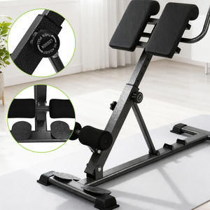 RS <span class=keywords><strong>Banc</strong></span> romain pliable et durable en métal, réglable, <span class=keywords><strong>pour</strong></span> exercices dorsaux et presse inclinée - Product Image 5