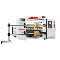 Máquina Cortadora de Láminas de Aluminio Estrechas, Máquina Cortadora de Rollos de Película Plástica, Máquina Cortadora de Película de PVC