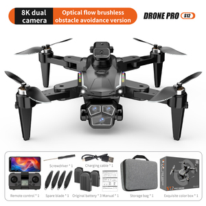 S12 Kids Dron Cmara Baratos Cámara dual Portátil Plegable Mini <span class=keywords><strong>4K</strong></span> N610 Pro Drones - Product Image 5