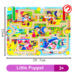 Juguete <span class=keywords><strong>de</strong></span> Laberinto Magnético Montessori Premium, Aprendizaje Temprano, Desarrollo Intelectual Educativo, Seguro y No Tóxico para Niños - Product Image 2
