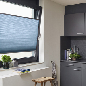 Persianas de Panal Azules ZSTARR para Ventanas Oscilobatientes, Control Manual Inalámbrico de Arriba a Abajo, Ajuste Perfecto - Product Image 2