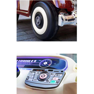 Offre Spéciale sièges en cuir 12v voitures de 10 ans peinture noire jouets de <span class=keywords><strong>voiture</strong></span> à pédales à bon prix avec musique et lumière <span class=keywords><strong>voiture</strong></span> à pédales - Product Image 3