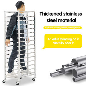 Haoxin TPC สแตนเลสหลายชั้นวางขนมปังเบเกอรี่ - Product Image 1