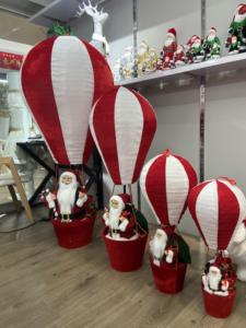 زينة كريسماس جديدة و كبيرة الحجم لداخل المنزل، دمية مبتكرة لشخصية بابا نويل، مجسم رجل الثلج، ومنطاد الهواء الساخن - Product Image 5